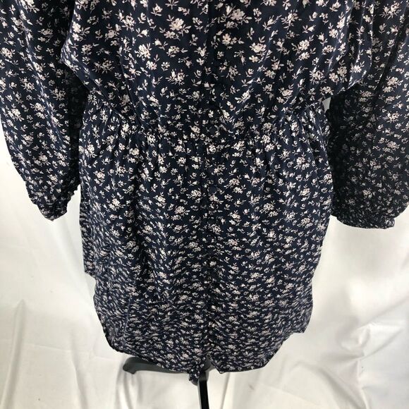 Joie Galani Balloon Sleeve Floral Midi Dress - Picture 5 of 10